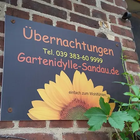 Privatunterkunft Gartenidylle In